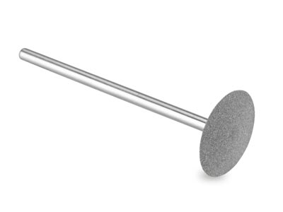 Eveflex Rubber Knife Edge Burr,    608, Grey, Coarse Grit, 2.5 X      14.5mm