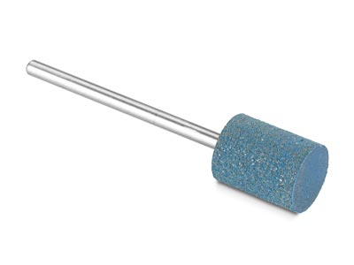 Eveflex Rubber Cylinder Burr, 510, Blue, Very Coarse Grit, 12 X 10mm