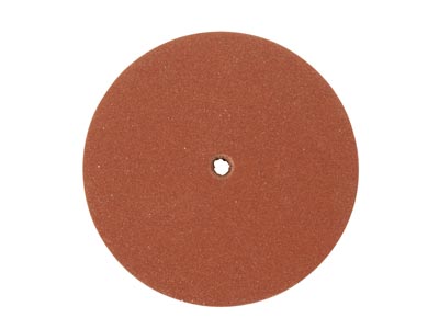 Eveflex Rubber Wheel, 701, Brown,  Medium Grit, 23 X 3mm