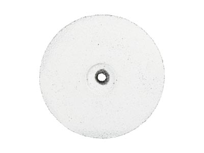 Eveflex Universal Silicone Knife   Edge Wheel, L22, White, Coarse     Grit, 22 X 4mm