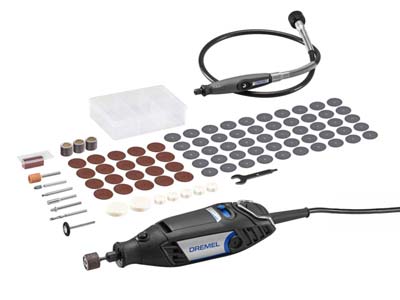Dremel 3200 Rotary Drill Kit And   Flexshaft With 90 Accessories