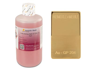 Hard Gold Plating Solution 1l, 3g  Aul Gp204