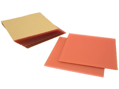 Ferris Flat Casting Wax Sheets,    Pink, Box Of 16