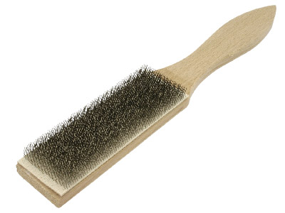 File Brush, Fine Metal Bristles
