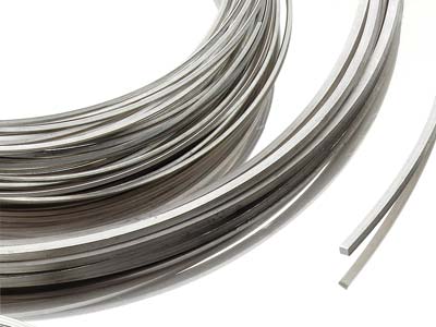 950 Platinum Square Wire 3.50mm