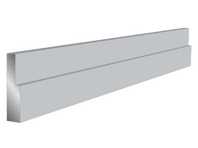 Sterling Silver Bearer Wire 3.5mm X 0.9mm X 0.5mm