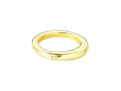 9ct Yellow Gold Round Spring Gate  Clasp 12mm