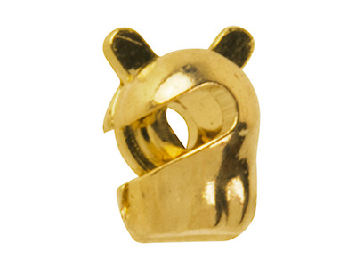 9ct Yellow Gold Revolver Safety    Catch, Small