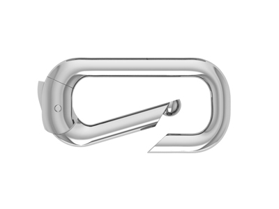 Sterling Silver Rectangular Clasp  8x15mm