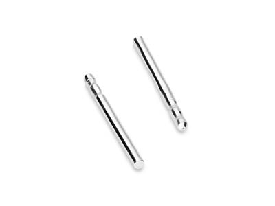 Argentium 960 Silver Ear Pin 11.0mm X 0.8mm ,pk 20