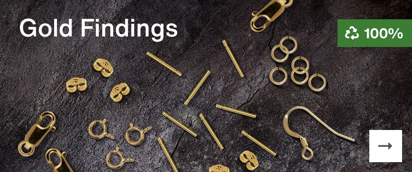 100% Recycled Gold Findings